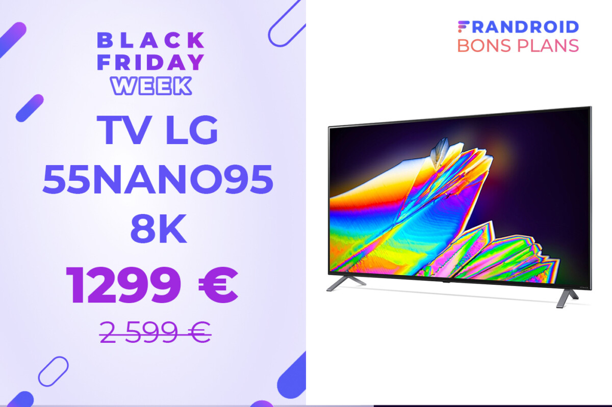 Ce téléviseur LG 8K est à moitié prix pour le Black Friday