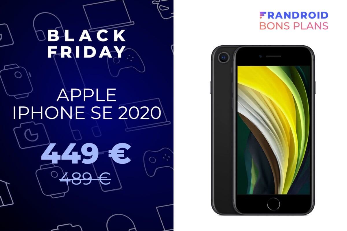 Fnac et Darty font baisser le prix de l&rsquo;iPhone SE 2020 pour le Black Friday