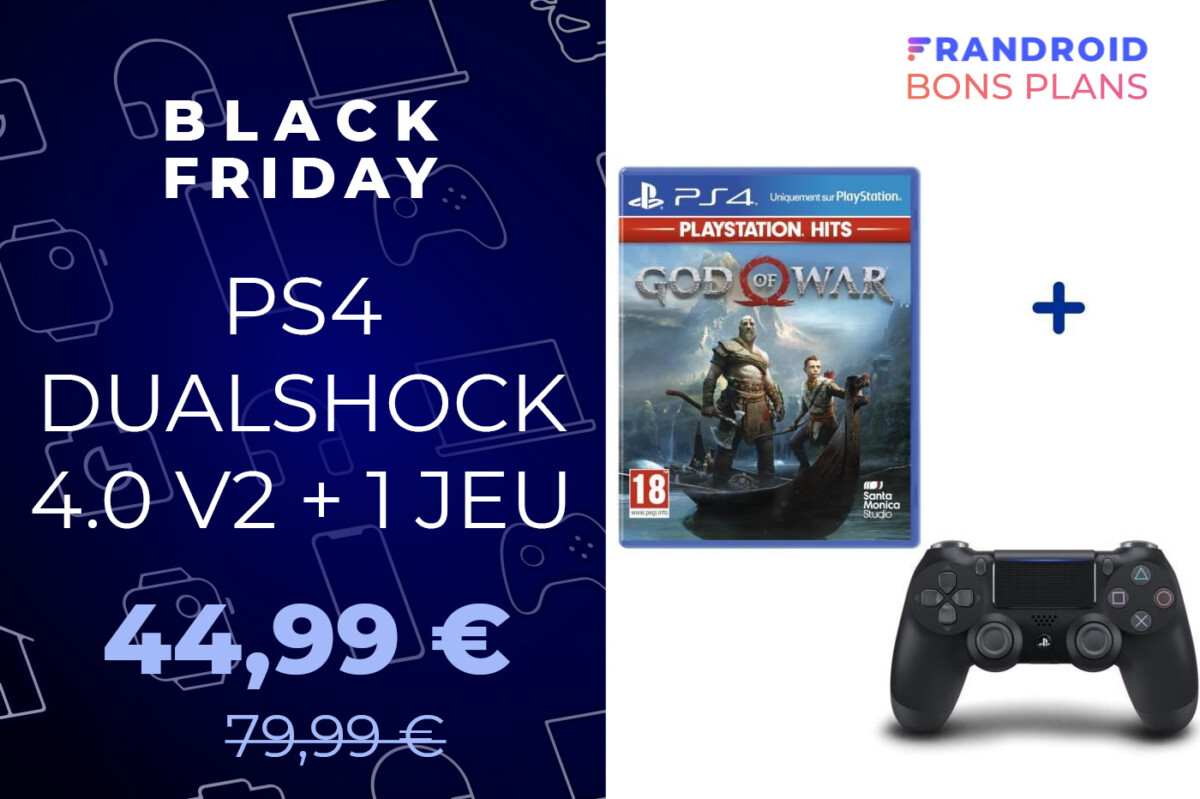 Une manette PS4 + 1 jeu iconique au choix pour 45 € grâce au Black Friday