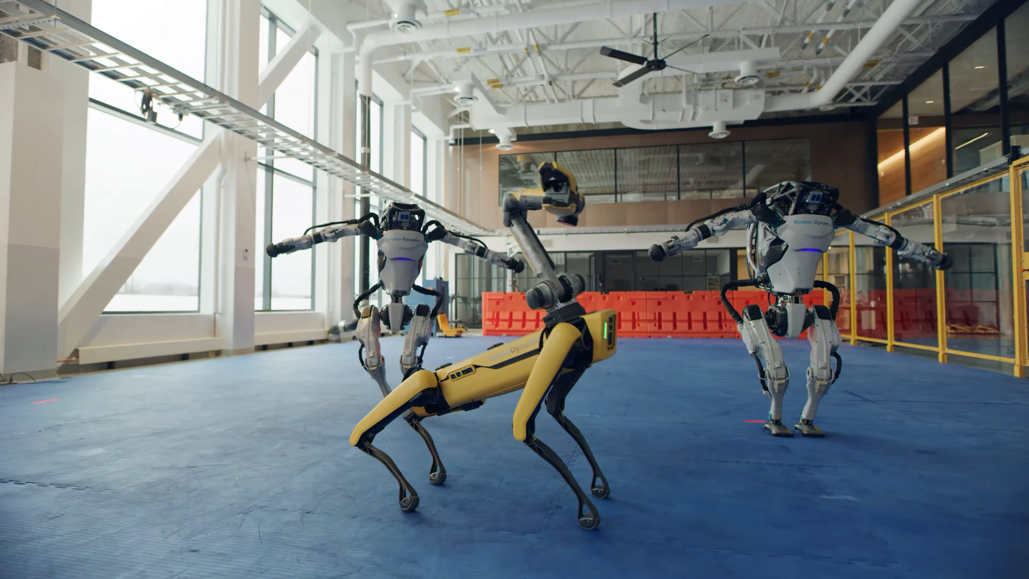 Les Robots De Boston Dynamics Se Mettent à Danser Mieux Que Vous