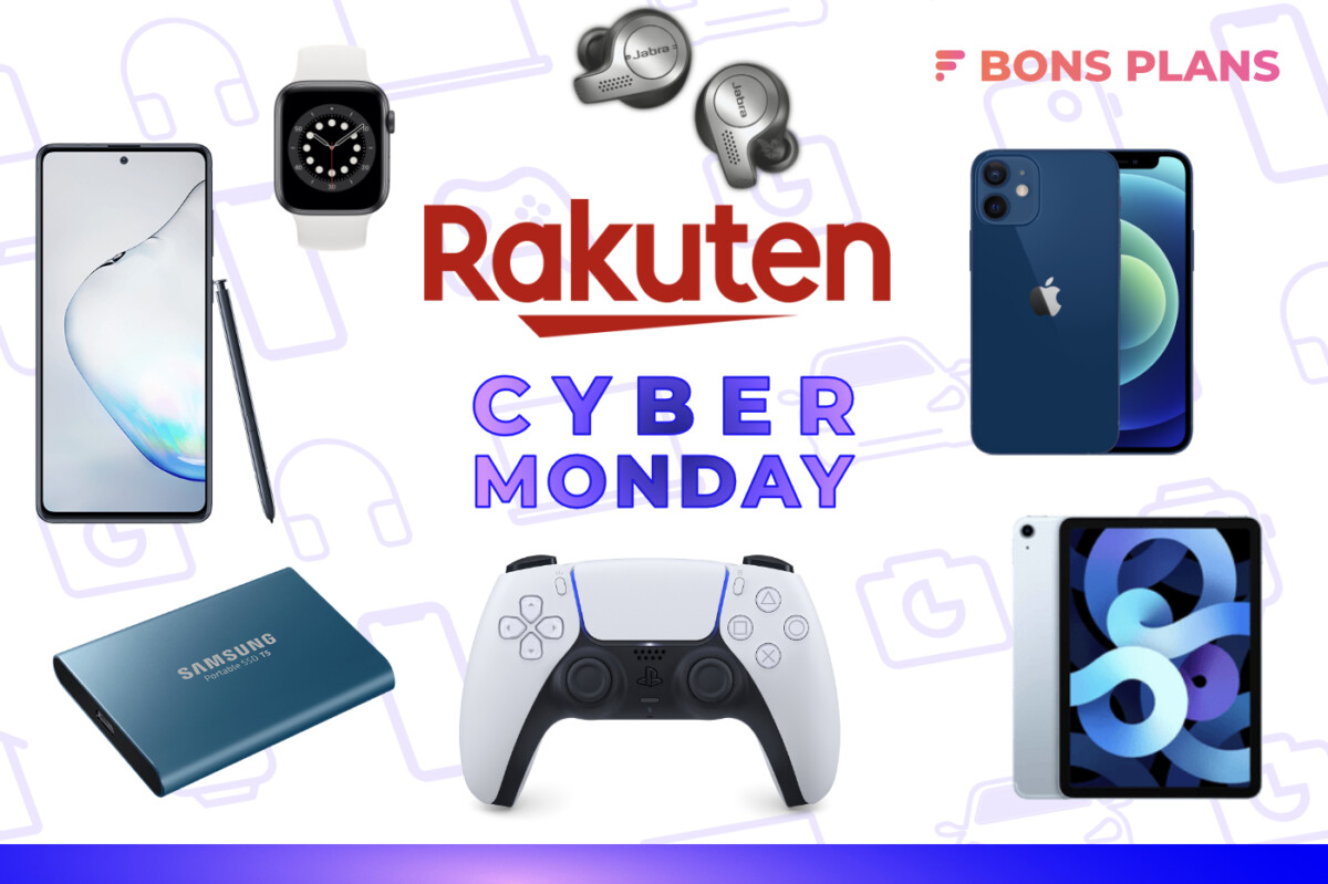 Cyber Monday Rakuten : les meilleurs produits tech à prix réduit ce lundi