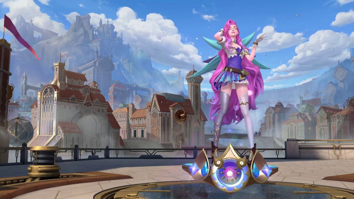 Seraphine, one of the characters in League of Legends: Wild Rift