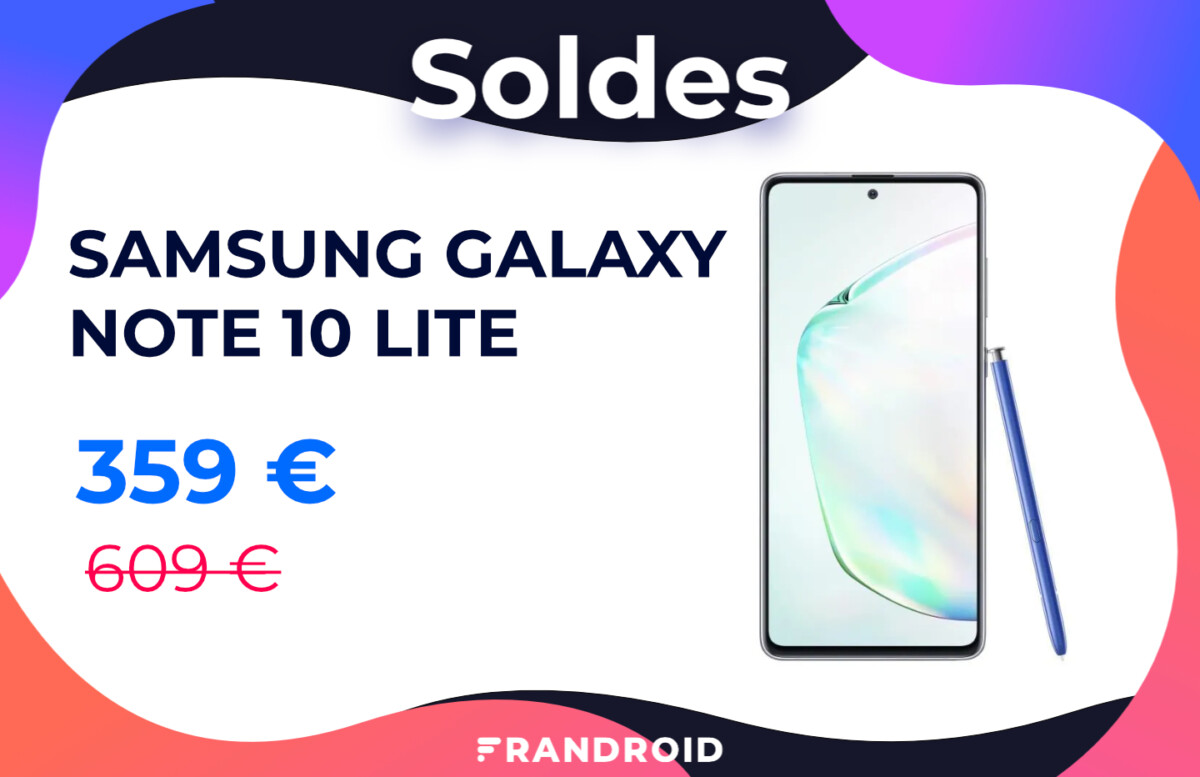 Samsung Galaxy Note 10 Lite Soldes 2021