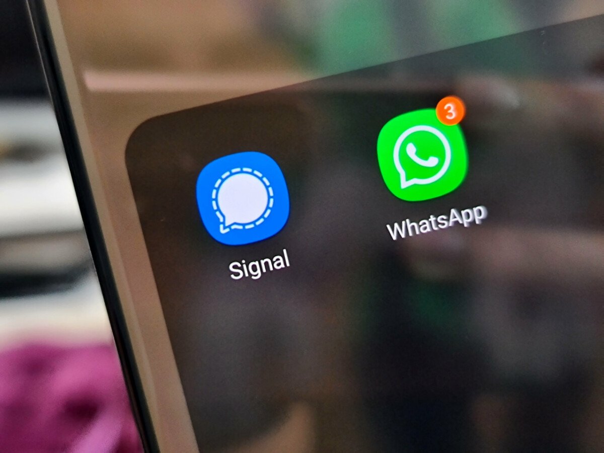 Signal et WhatsApp