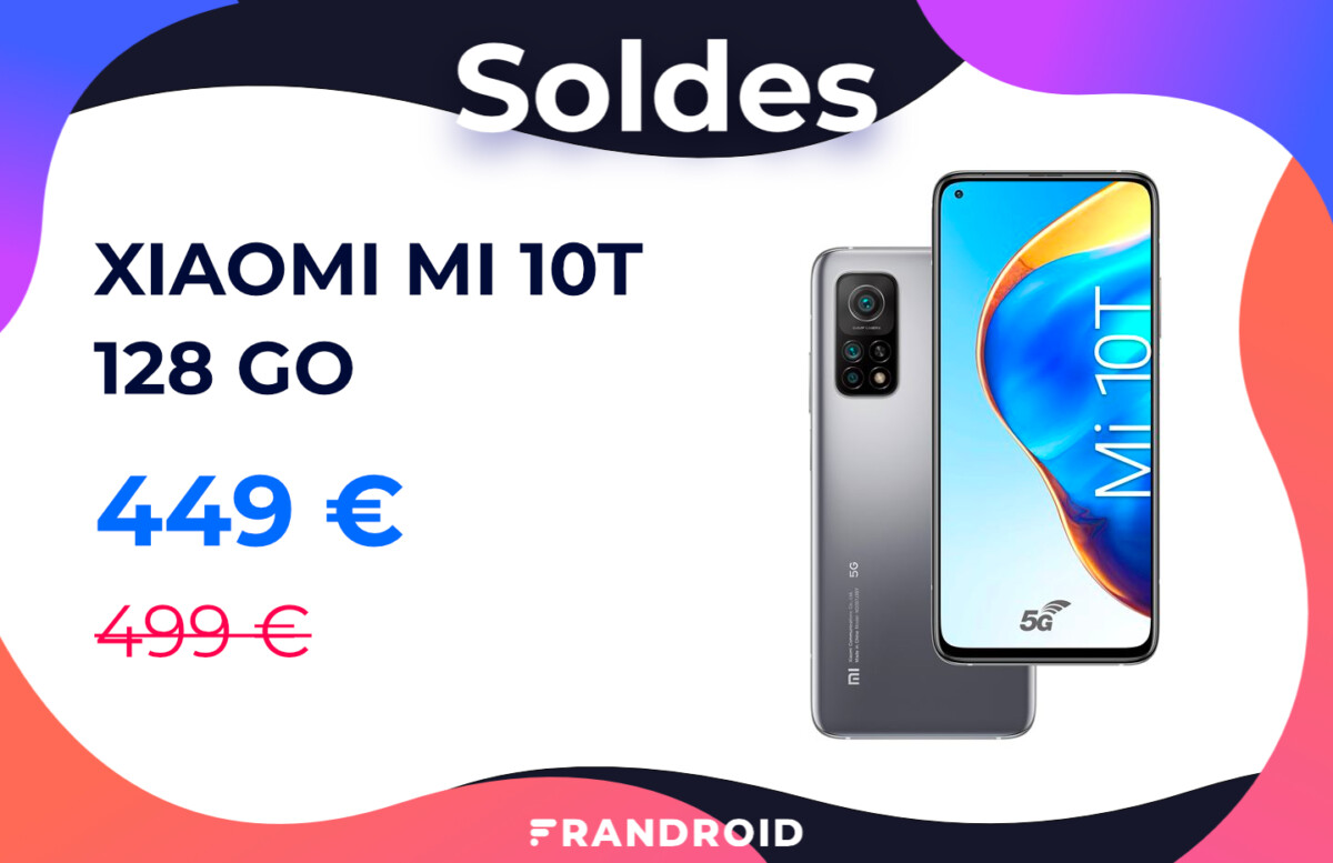 Pendant les soldes, le prix du Xiaomi Mi 10T chute de 50 euros