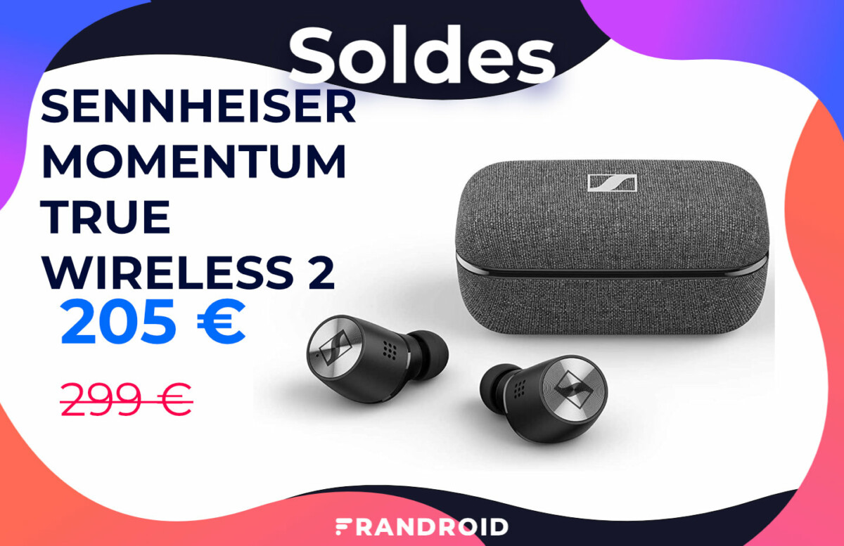 Pour les soldes, les Sennheiser Momentum True Wireless 2 passent à 205 €