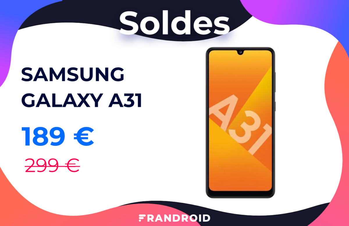 Samsung Galaxy A31 Soldes 2021