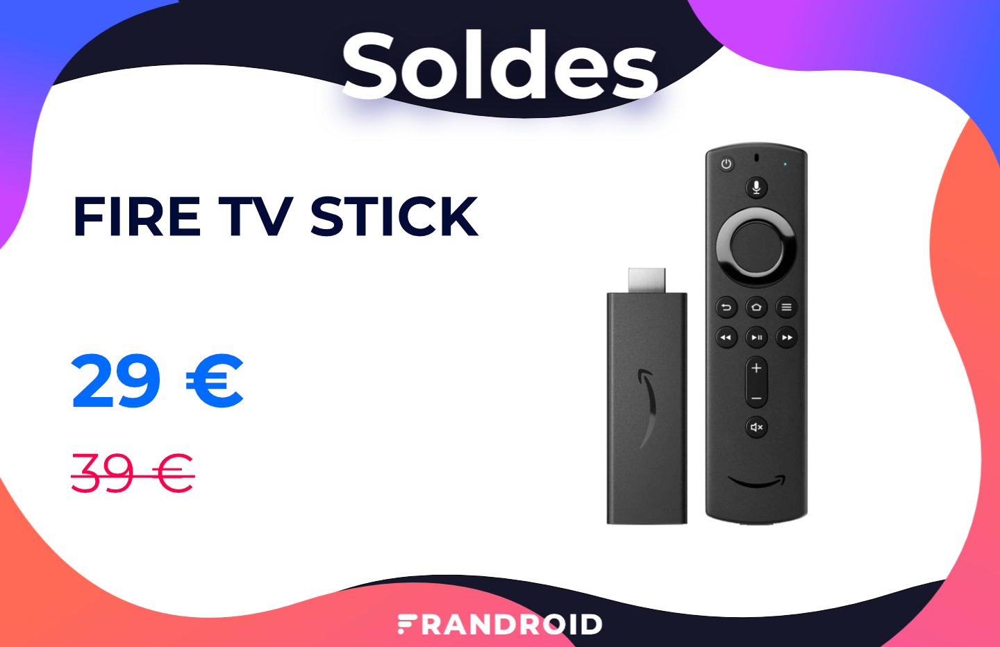 Fire TV Stick :  a une alternative au Chromecast avec un prix réduit