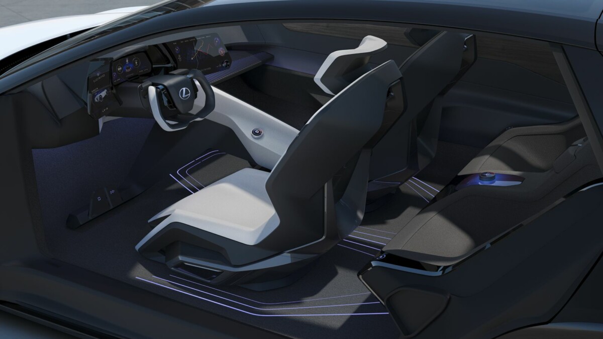 L’intérieur du concept-car Lexus LF-Z