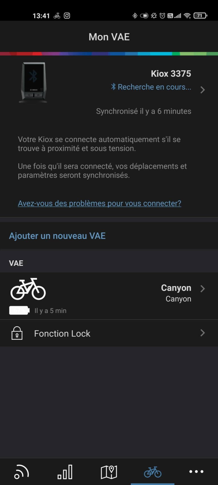 Application Bosch eBike Connect