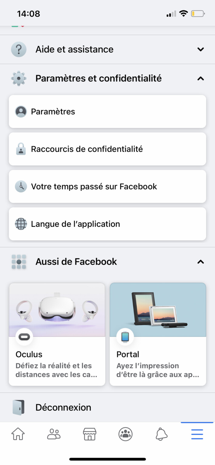 Comment changer son nom sur Facebook ?  Frandroib