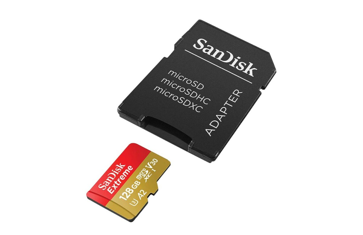 MicroSD SanDisk Extreme 128 Go à 17,48 € : c&rsquo;est le prix le plus bas sur Amazon