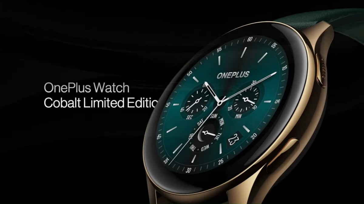 L'édition limitée de la OnePlus Watch