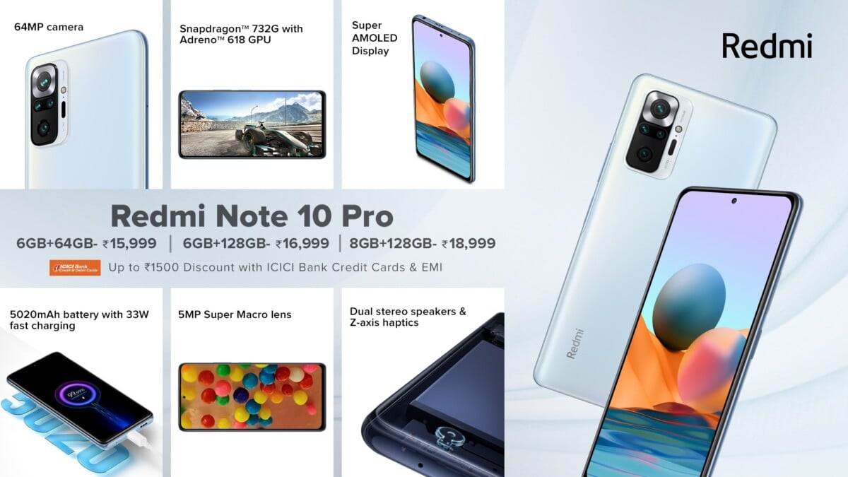 Xiaomi Redmi Note 10, Note 10 Pro et Note 10 Pro Max : les caractéristiques dévoilées en Inde
