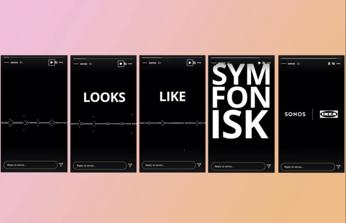 Sonos a commencé à teaser sur Instagram l'arrivée de nouveautés Symfonisk avec IKEA