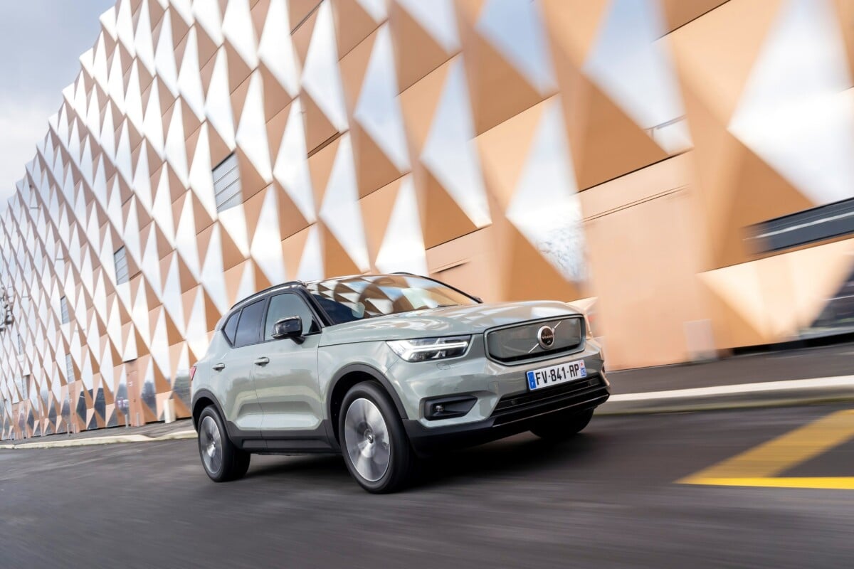 Le Volvo XC40 Recharge Twin / Source : ACE Team pour Volvo Cars France