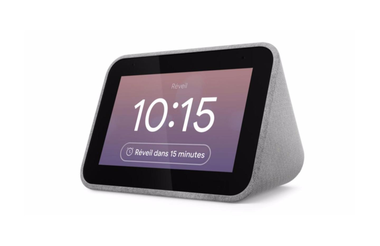 Lenovo Smart Clock : ce petit réveil connecté est de retour à moitié prix
