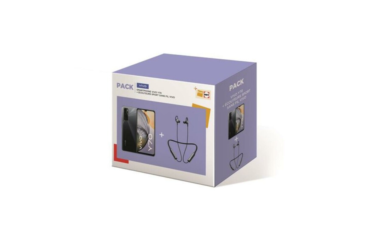 Vivo Y70 : un pack Fnac avec écouteurs sans fil pour moins de 250 euros