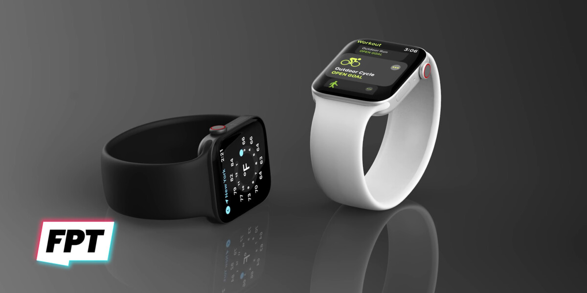 Le design attendu initialement pour l'Apple Watch Series 7