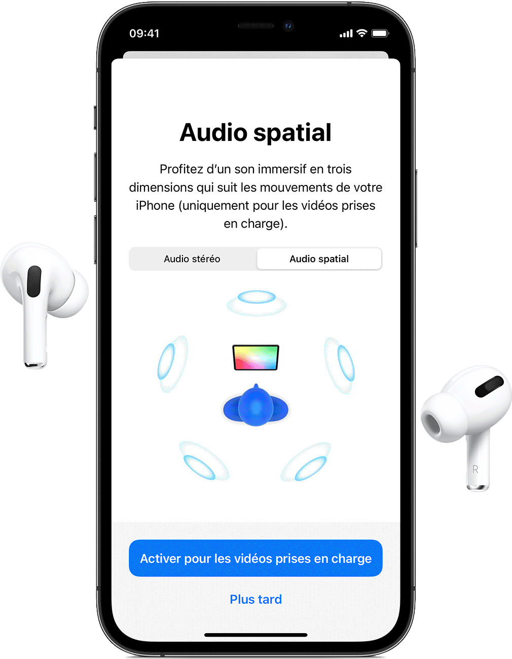 La technologie Spatial Audio d'Apple