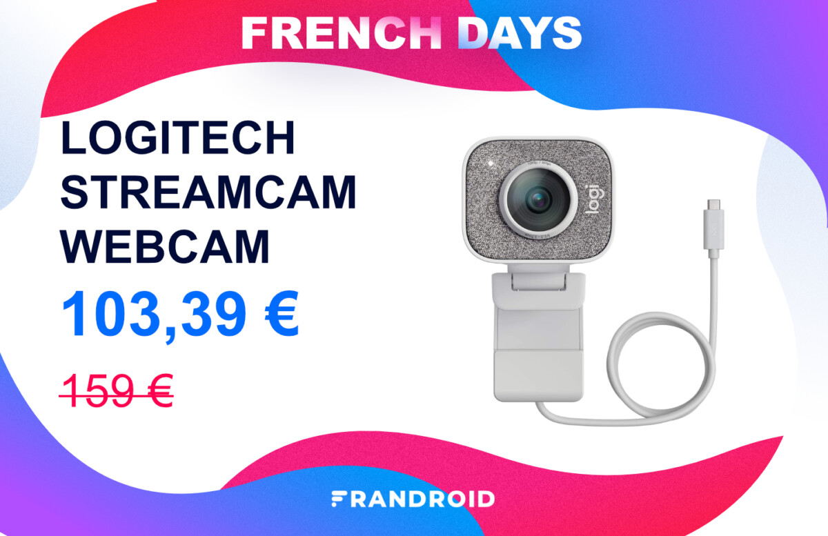 Streamcam : la meilleure webcam de Logitech est en promo pour les French Days