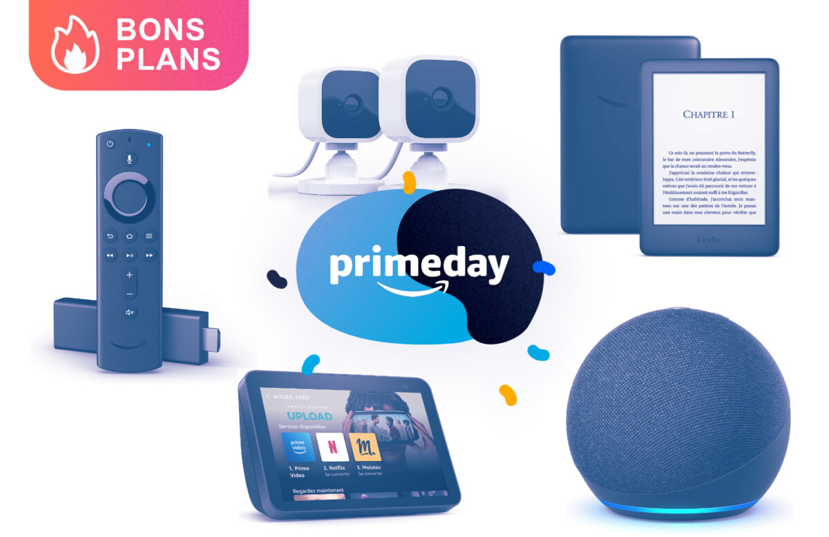 Amazon vend au rabais ses produits Echo, Blink et Kindle pendant le Prime Day