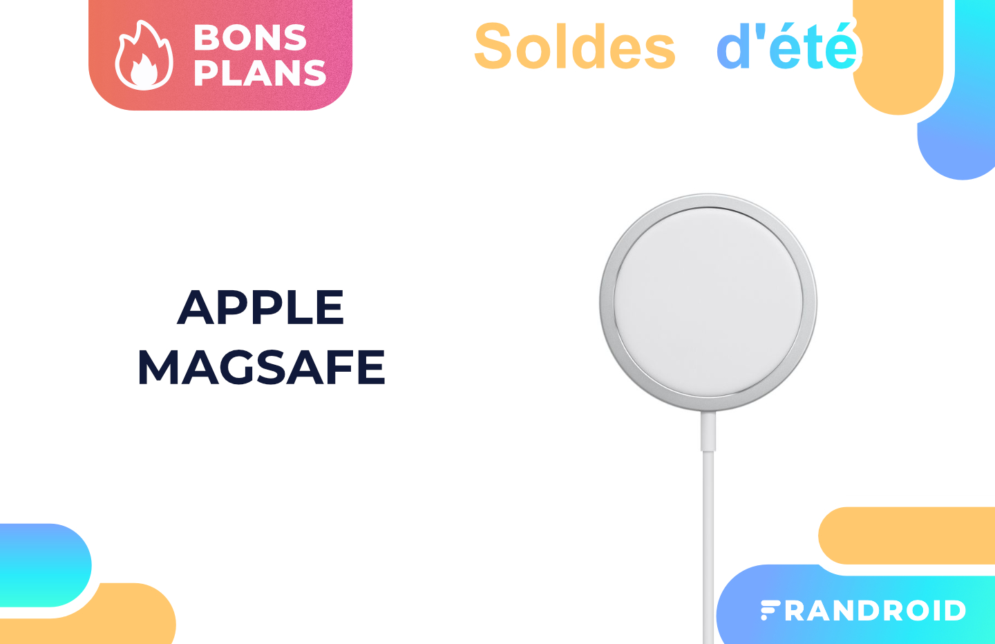 Chargeur sans fil Apple MagSafe Blanc - Fnac.ch - Chargeur pour