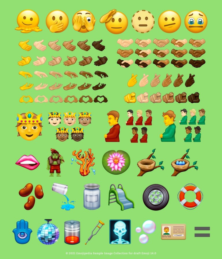 troll-toboggan-et-batterie-faible-les-nouveaux-mojis-de-2022-sont