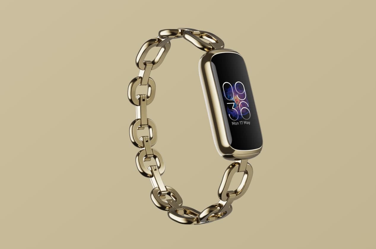 Fitbit Luxe - Bracelet connecté - Blanc