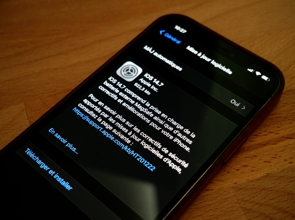 iOS 14.7 est la dernière mise à jour mineure du système d’exploitation mobile d’Apple