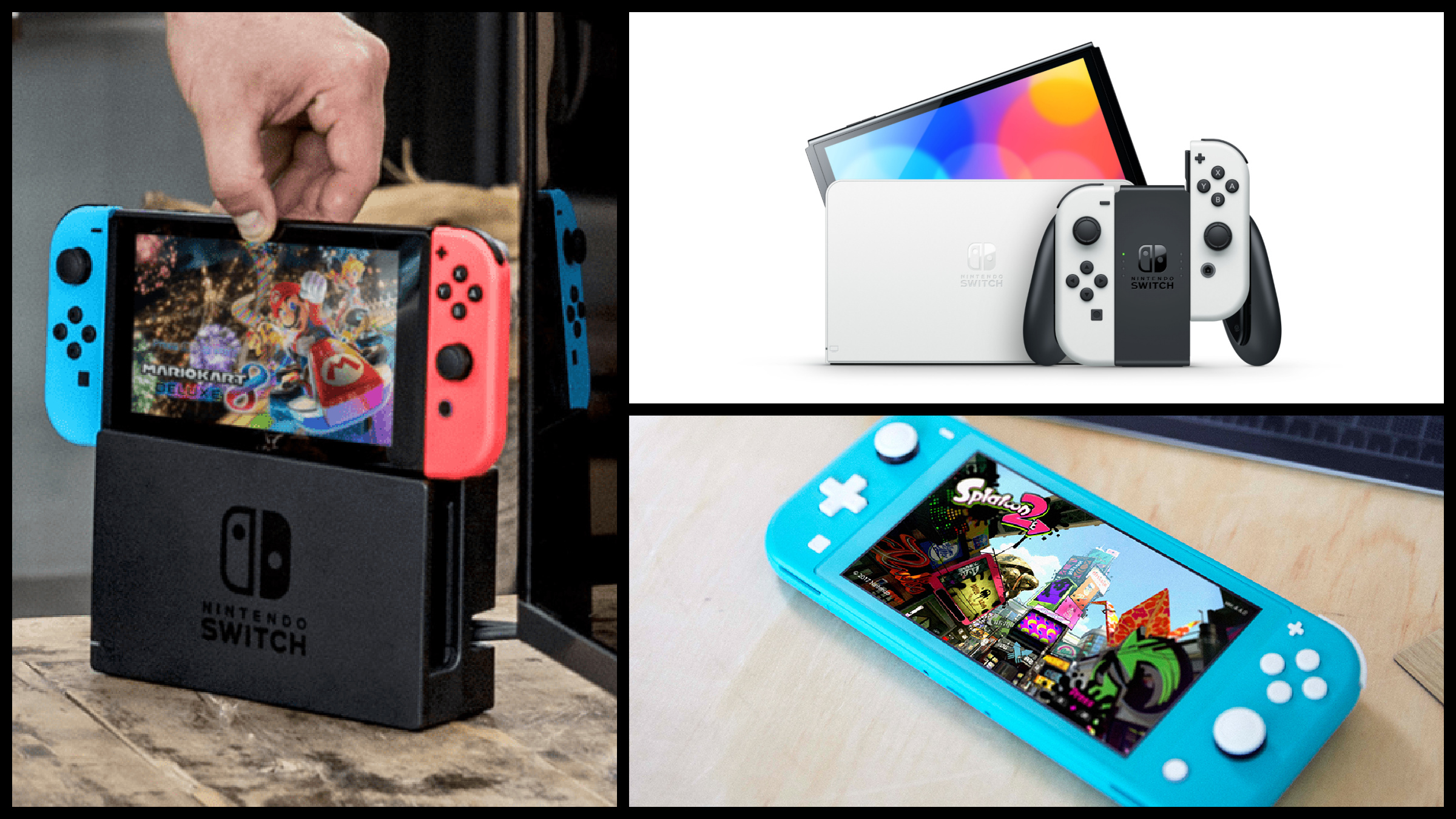 Nintendo Switch, OLED et Lite : laquelle est faite pour vous ? 