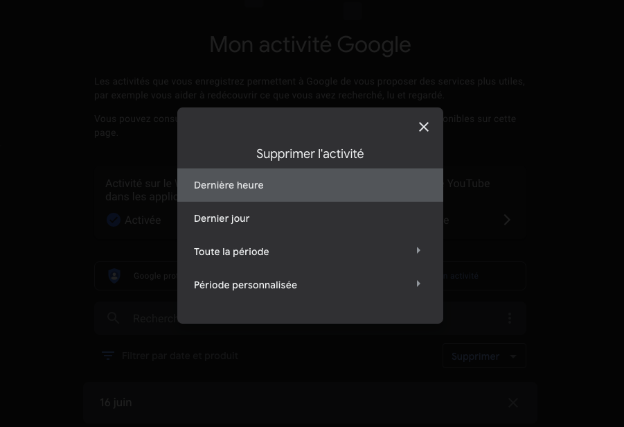 Google Kill-Switch : comment supprimer rapidement vos requêtes de recherche des 15 dernières minutes
