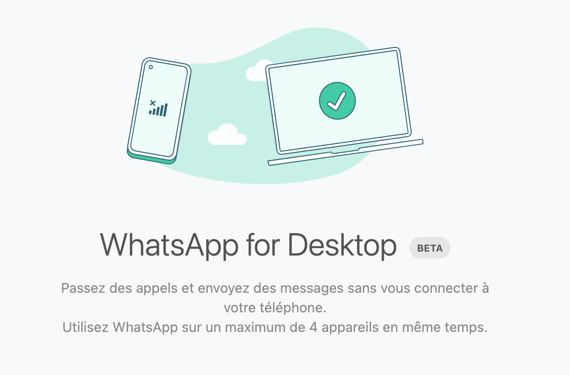 WhatsApp : le mode multi-appareil est là, comment l’installer (en bêta) ?