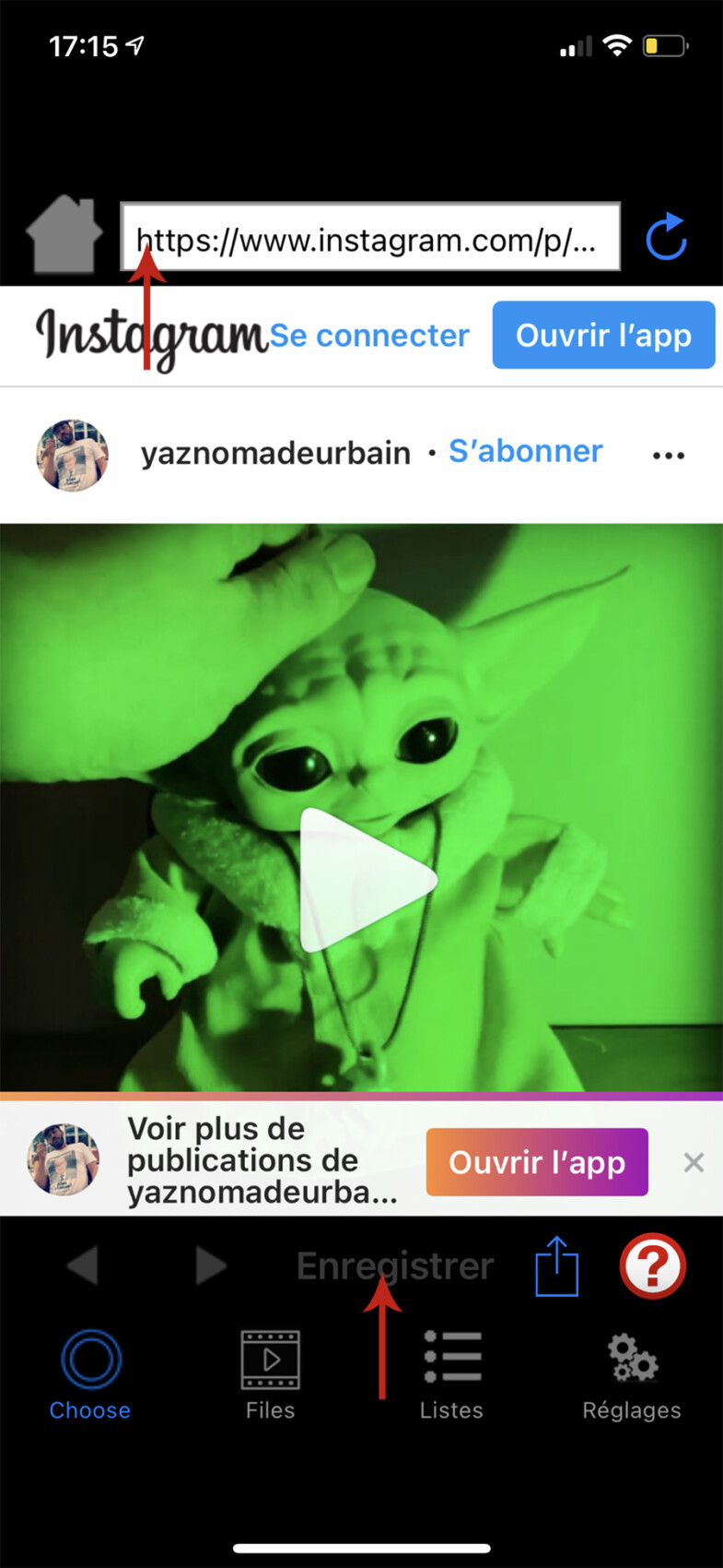 Comment télécharger une vidéo sur Instagram