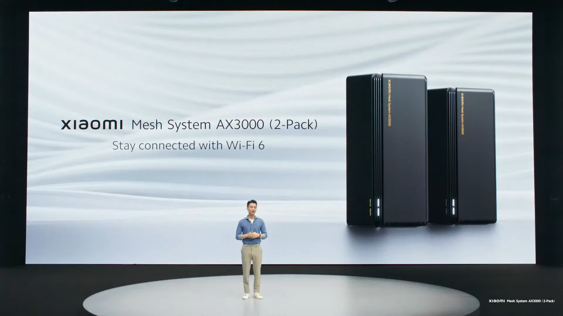 Xiaomi Mesh System AX3000 Wi-FI 6 (Pack de 2) 
