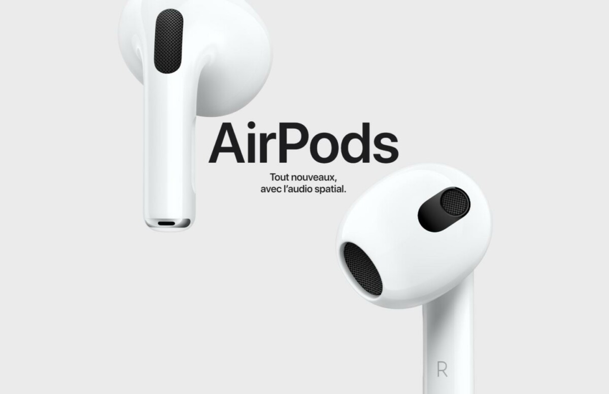 Les AirPods 3