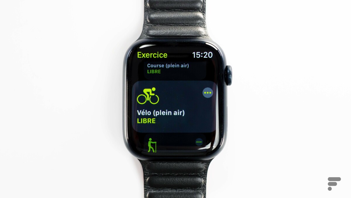 Le suivi d'activité sur l'Apple Watch Series 7