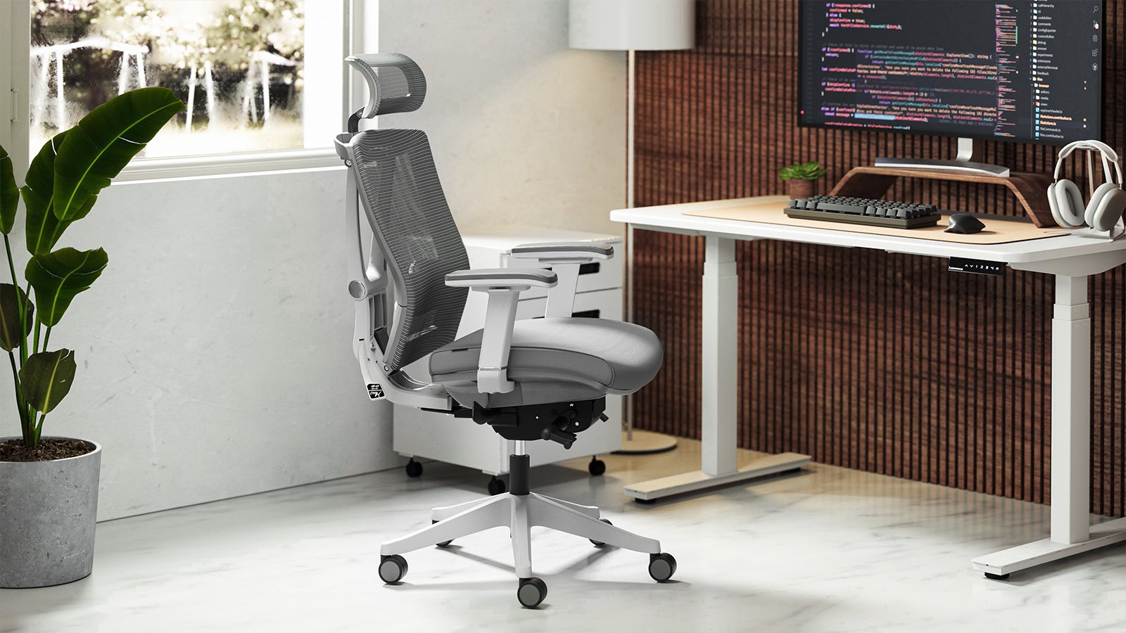 Chaise ergonomique de télétravail et gaming REKT OFFICE-R