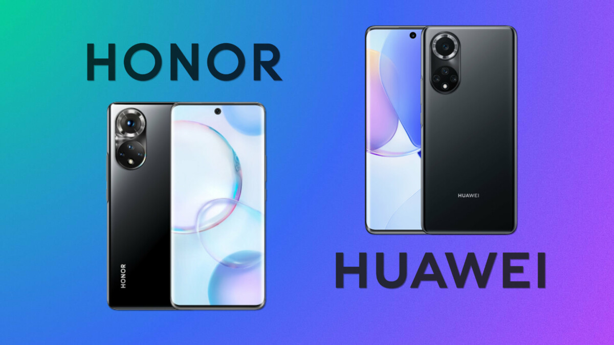 Honor 50 et Huawei Nova 9