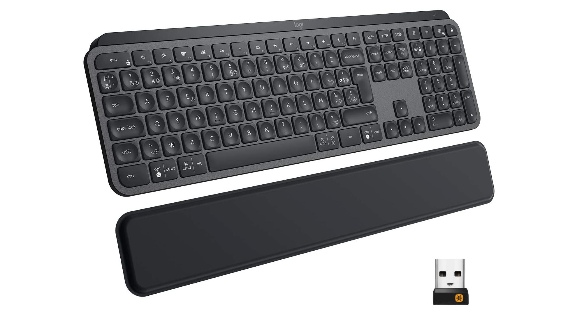 Logitech MX Keys Plus : l'excellent clavier bureautique est à moitié prix