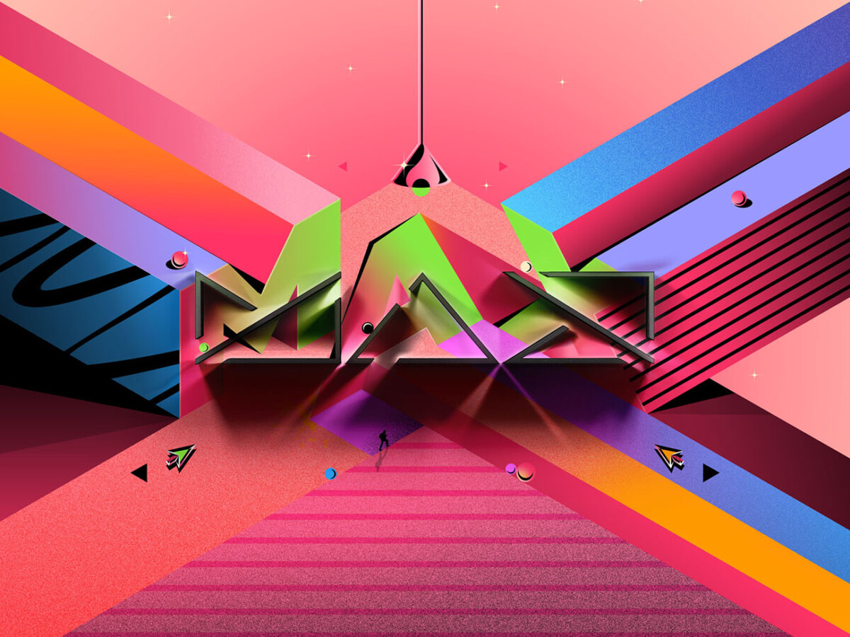 Logo de la convention Adobe Max