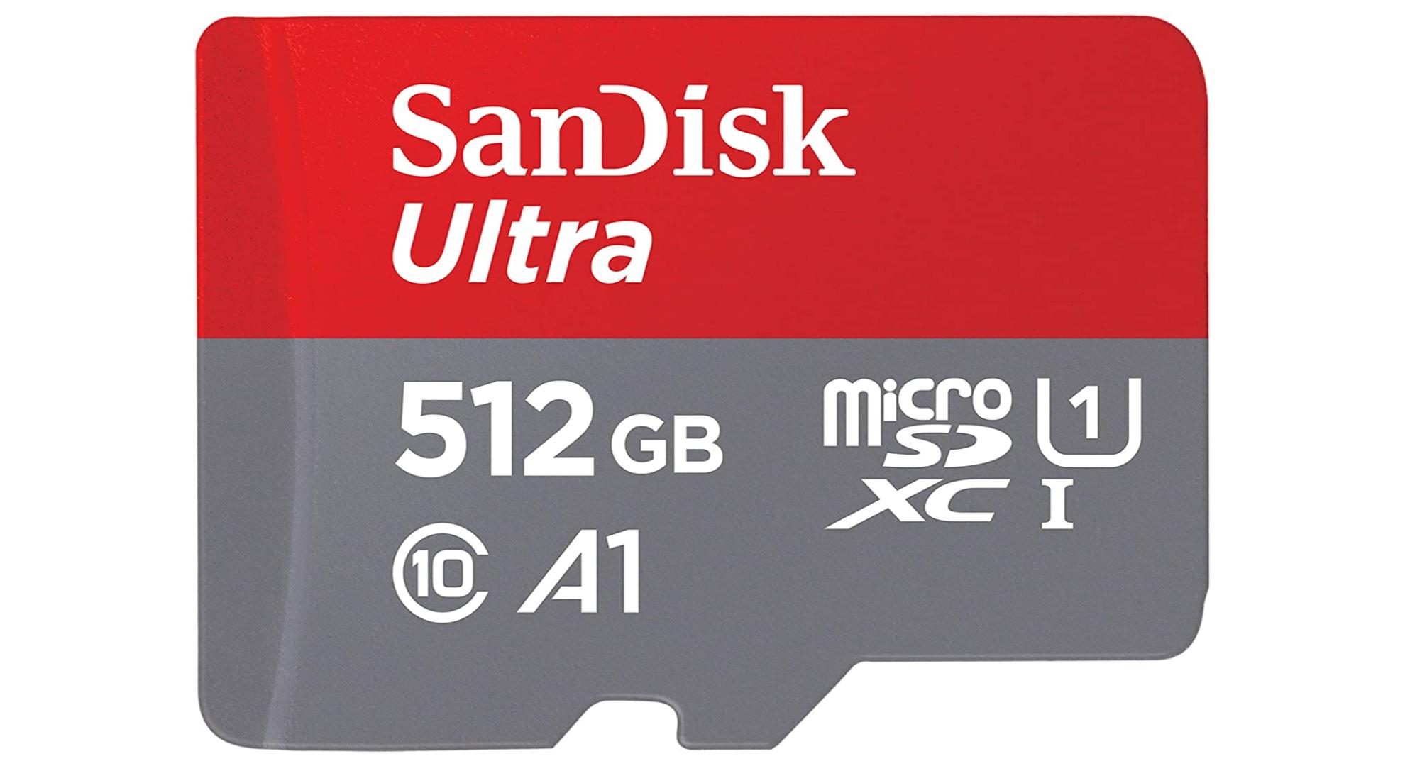 Cette microSD SanDisk Ultra de 512 Go n'a jamais été moins chère sur