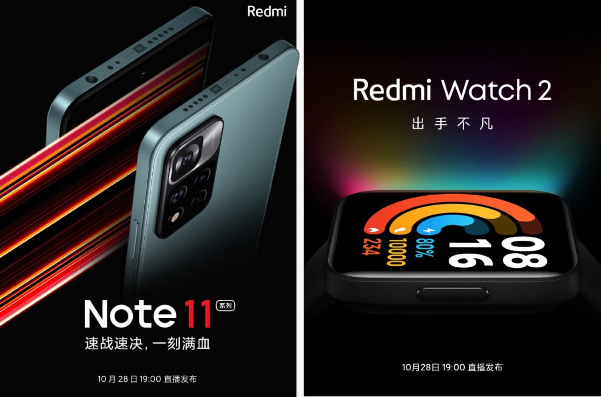 Redmi Note 11, Note 11 Pro und Redmi Watch 2: Xiaomi verrät das Präsentationsdatum