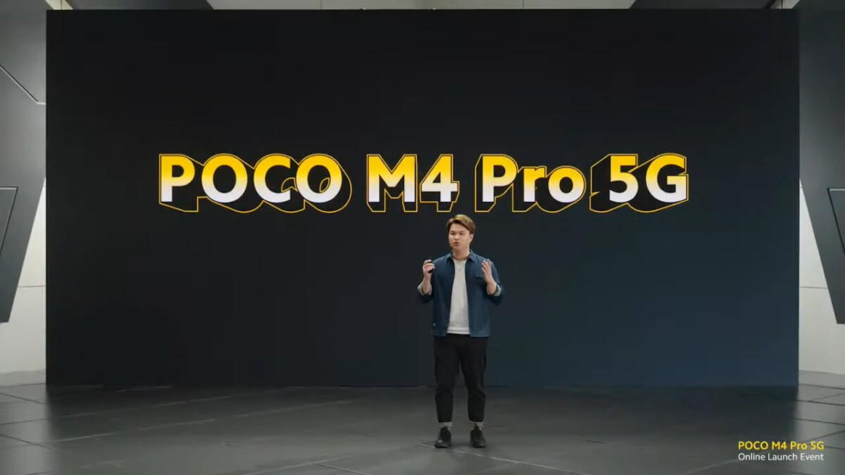 The announcement of the Xiaomi Poco M4 Pro 5G