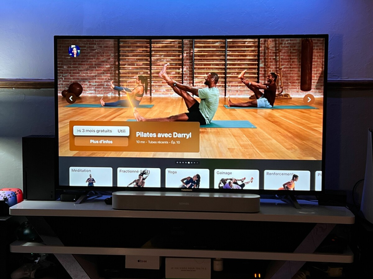 Fitness+ sur l’Apple TV