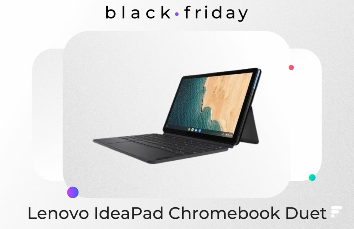 Seulement 199 € pour cette tablette Lenovo s&rsquo;utilisant comme un Chromebook