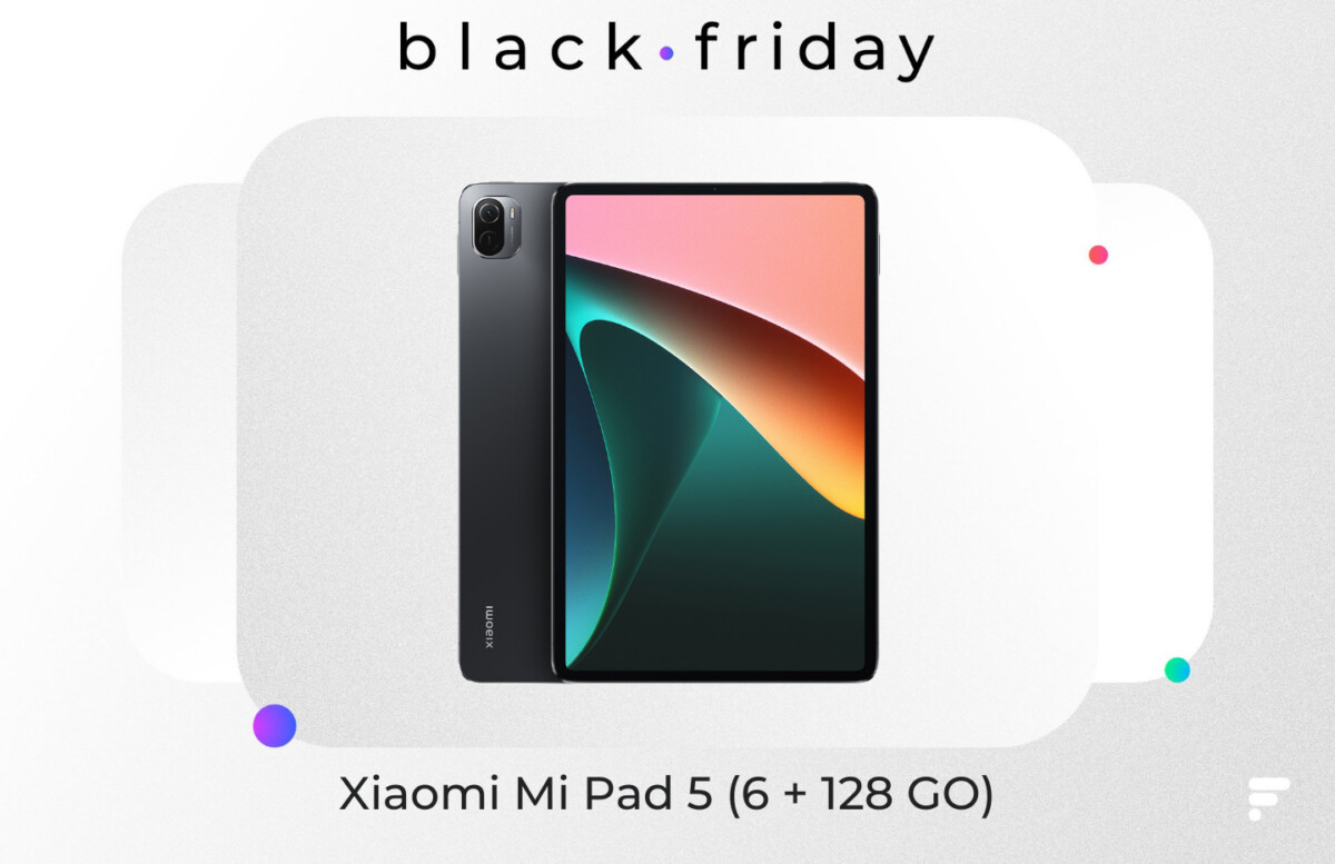 Xiaomi Mi Pad 5 : l&rsquo;outsider des tablettes perd 70€ pour le Black Friday