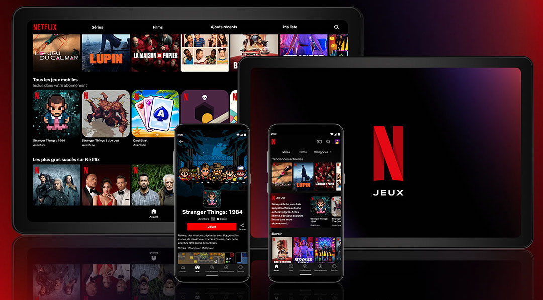 Netflix Gaming est disponible en France : jeux, fonctionnement et prix