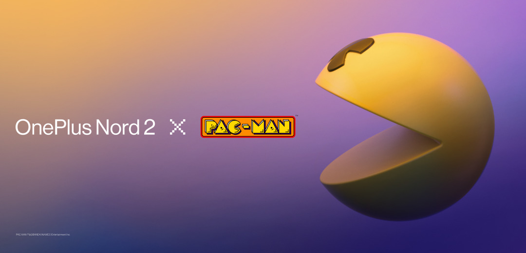 Pac-Man comes ghost hunting on the OnePlus Nord 2
