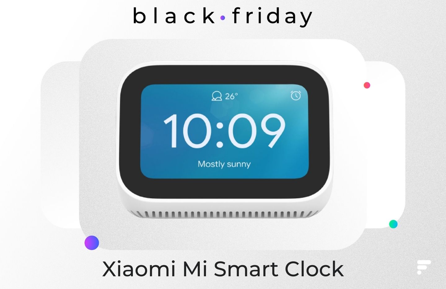 Xiaomi Mi Smart Clock : ce réveil connecté est à -42 % pour le Black Friday